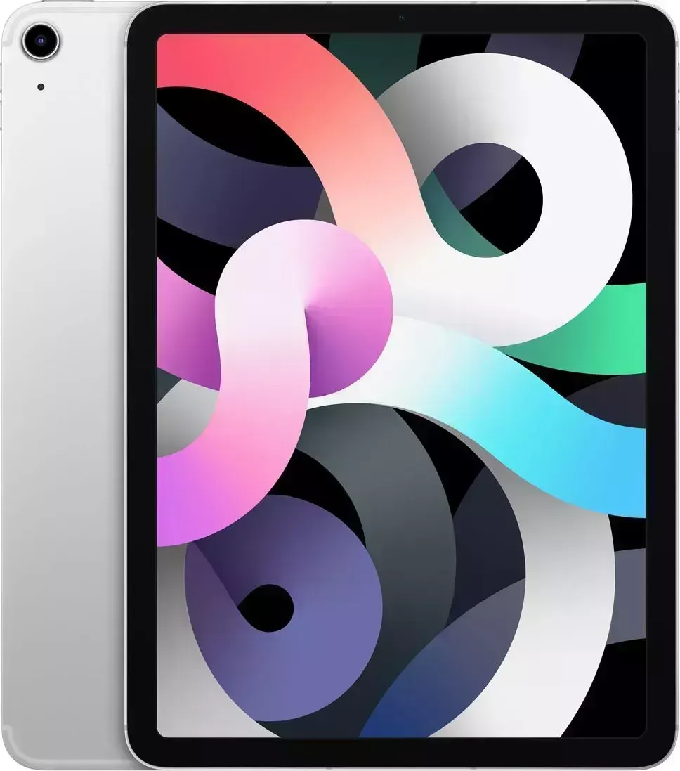 Планшет APPLE 10,9-inch iPad Air(2020) Wi-Fii & Cellular 64 GB серебристый (MYGX2RU/A)