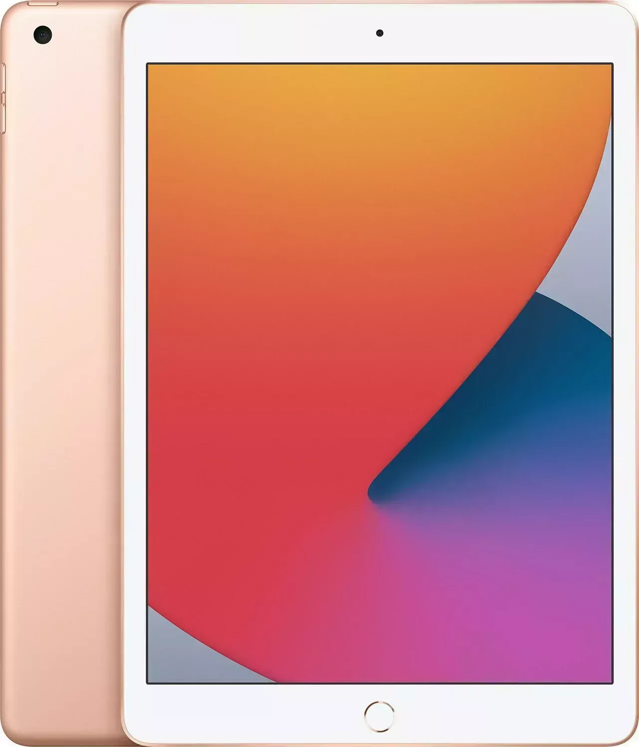 Планшет APPLE iPad (2020) 10,2'' Wi-Fi 32 ГБ золотой (MYLC2RU/A)