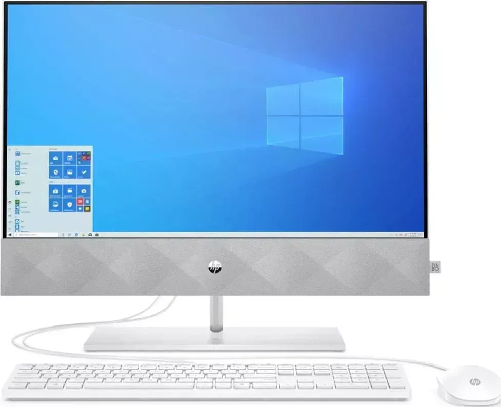 Моноблок HP Pavilion 24 24-k0007ur (14Q28EA) белый