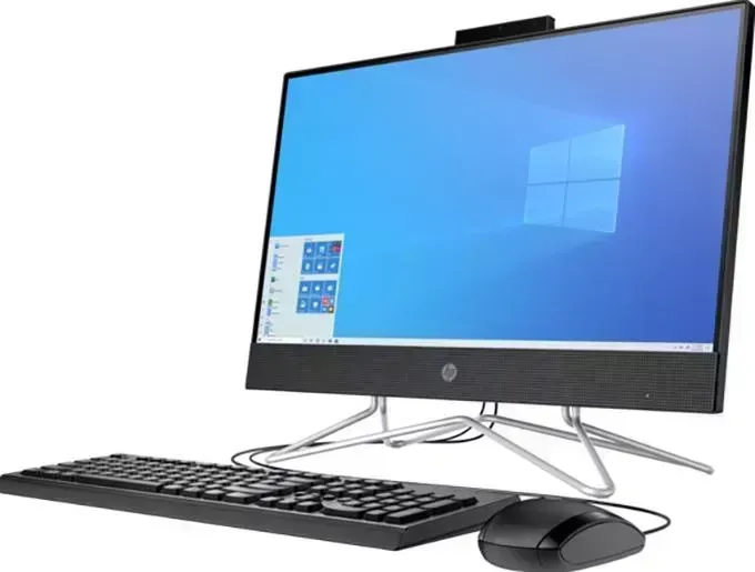 Моноблок HP 22 22-df0002ur (14P41EA) Jet Black