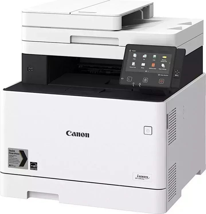 МФУ CANON i-Sensys Colour MF744Cdw WiFi белый/черный