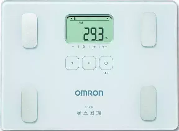 Весы напольные OMRON BF212 (HBF-212-EW) монитор состава тела