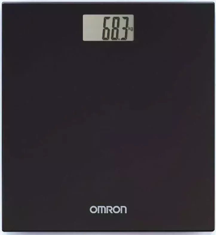 Весы напольные OMRON персональные цифровые HN-289 (HN-289-EBK) черные