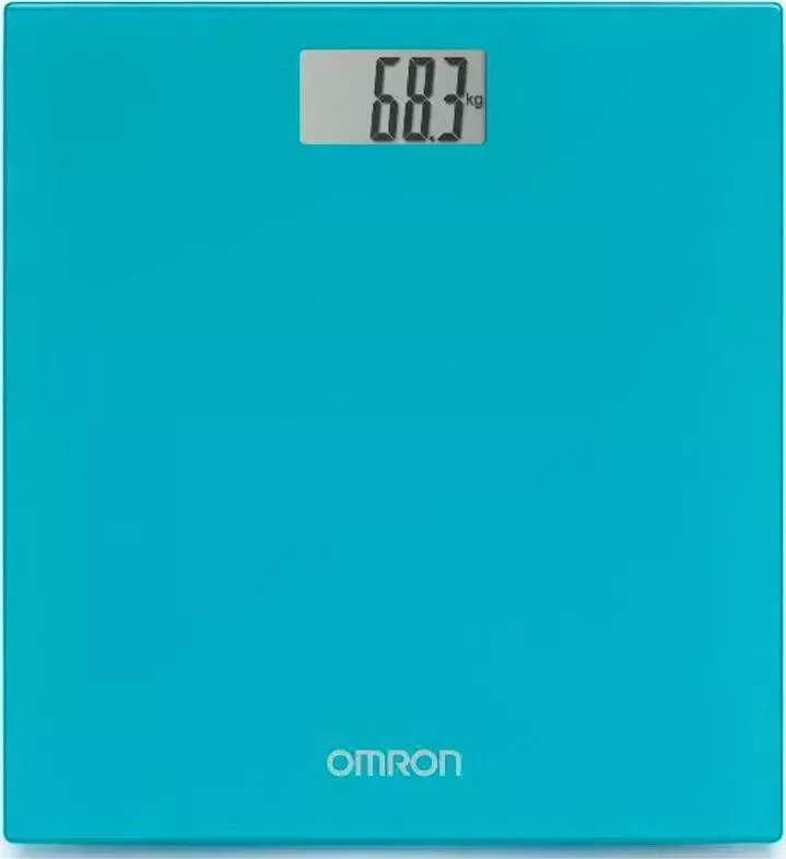 Весы напольные OMRON персональные цифровые HN-289 (HN-289-EB) бирюзовые