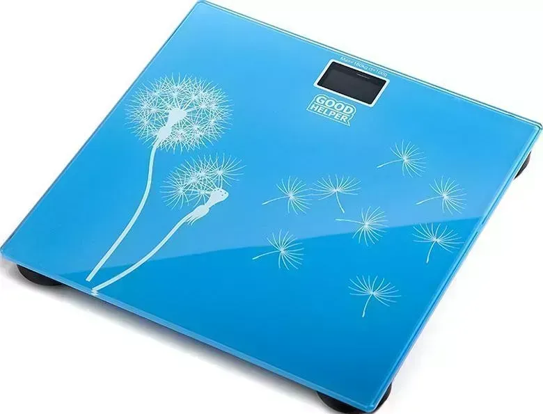 Весы напольные  GoodHelper BS-S40 голубые