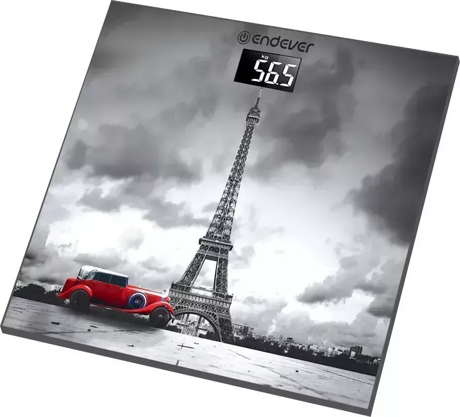 Весы напольные ENDEVER Skyline FS-542, черно-белый
