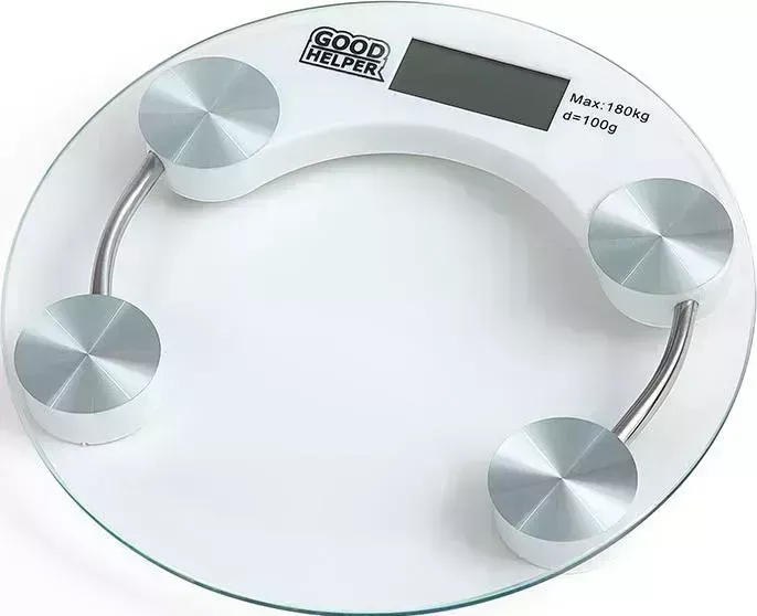 Весы напольные  GoodHelper BS-S50, прозрачное стекло