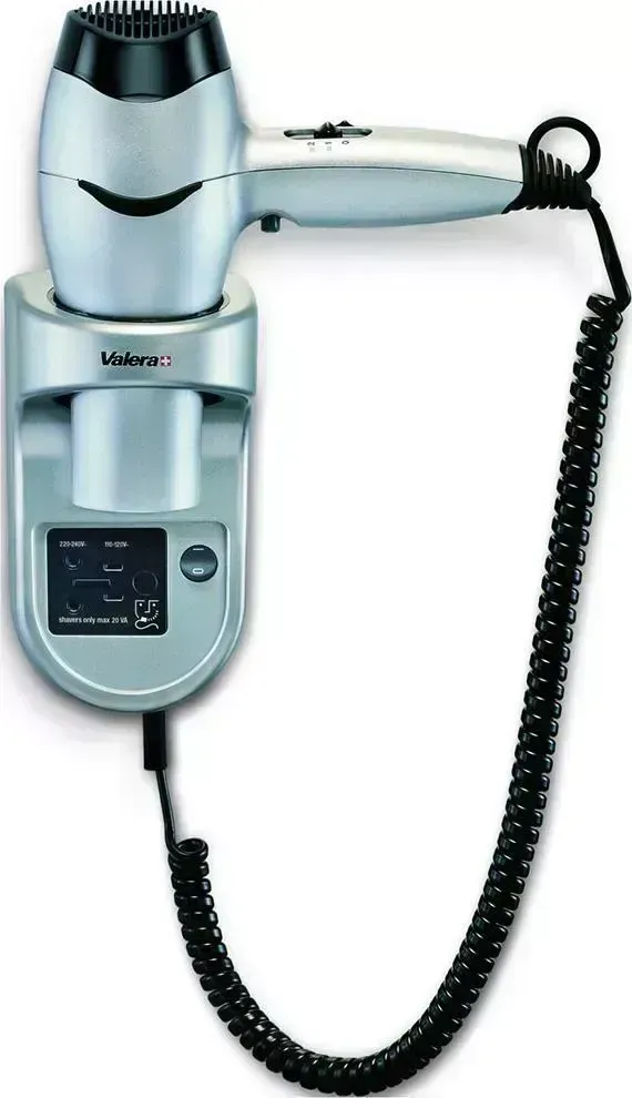 Фен Valera настенный Excel 1600 Shaver Silver 561.17/032.05