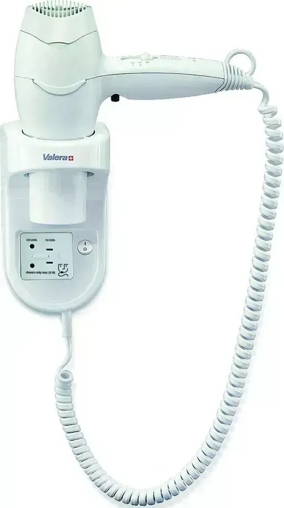 Фен Valera настенный Excel 1600 Shaver White 561.17/032.05