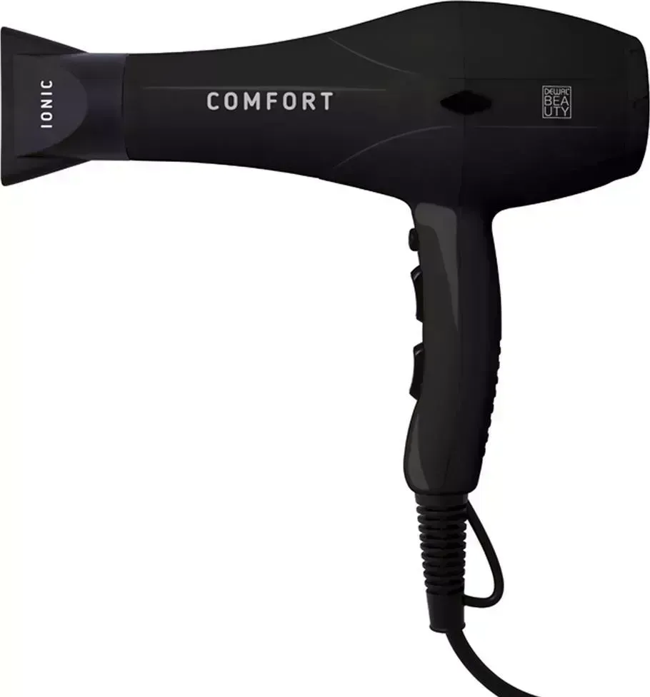 Фен COMFORT Dewal Beauty Black, черный, 1 насадка