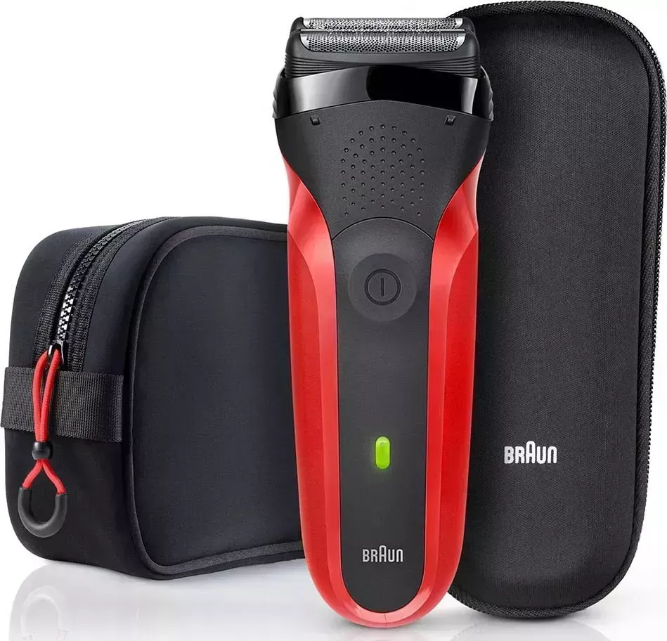 Бритва BRAUN 300TS red чехол