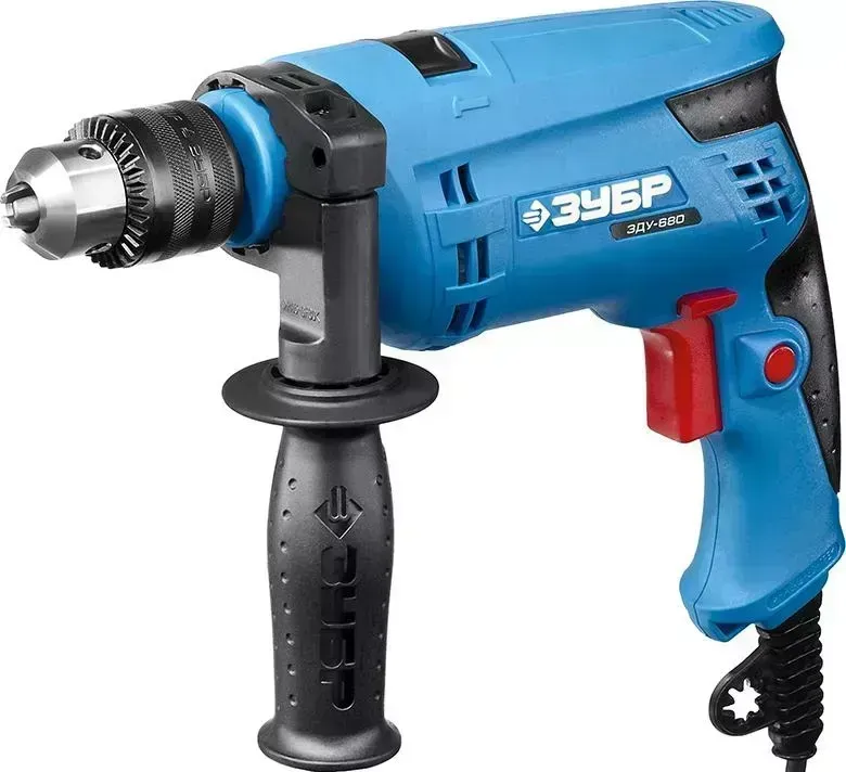 Дрель ударная ЗУБР ЗДУ-680 ЭРМ2