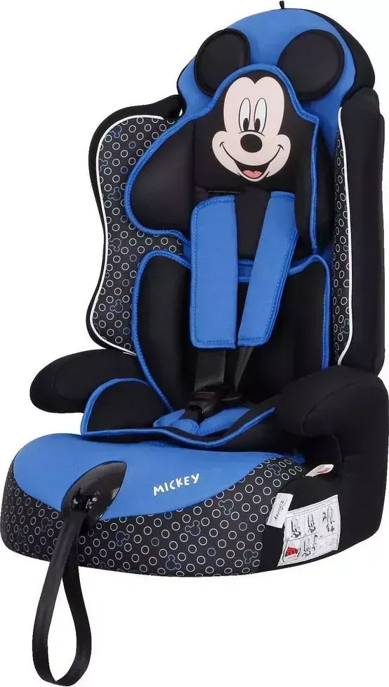 Автокресло SIGER серия Disney, Драйв, гр. I/II/III, Микки Маус контур синий KRES2667