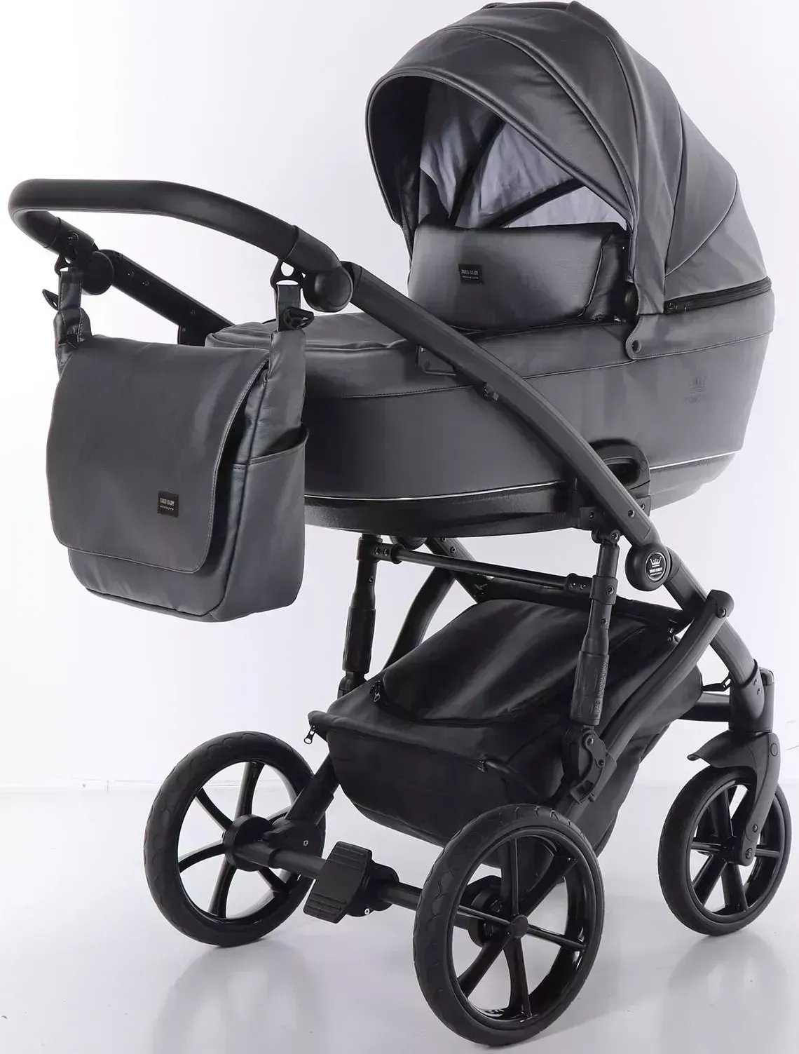 Коляска TAKO CORONA ECCO TCE-06 (кожа графит)
