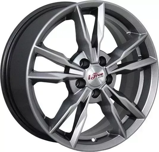 Диск автомобильный iFree Икигай 6.5X16/5X112 ET40 D66.6 Блэк-Джек