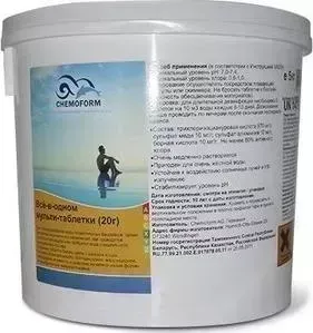 Все-в-одном мульти-таблетки Chemoform 0508005 (20 г) 5 кг