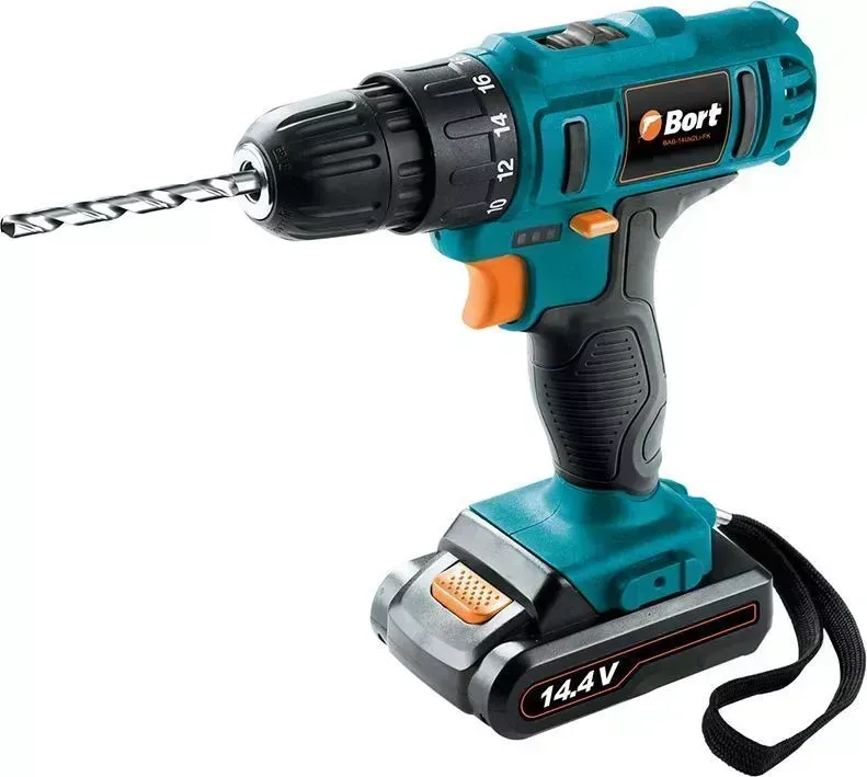 Дрель аккумуляторная BORT BAB-14 Ux2Li-FK 91274007