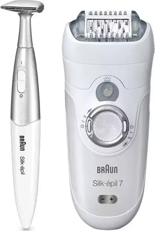 Эпилятор BRAUN + триммер 7-561 WD + 6/432