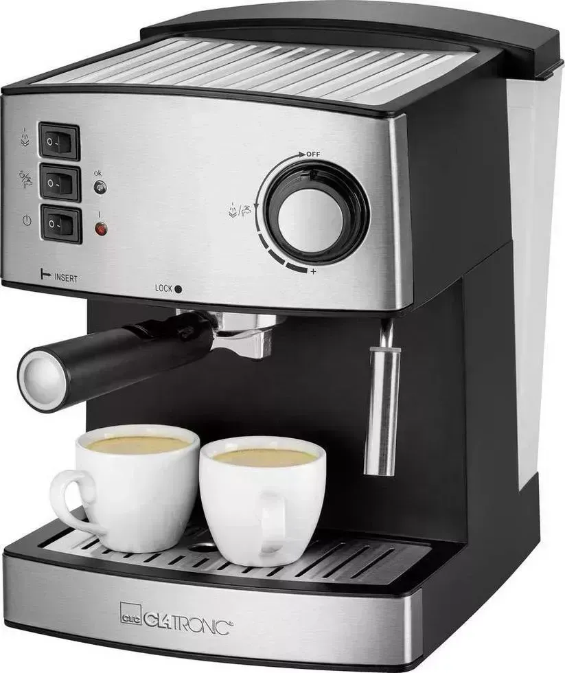 Кофеварка  Clatronic ES 3643 schwarz-inox