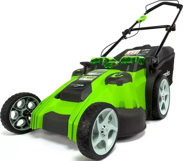 Газонокосилка GreenWorks Колесная 40 V G-max G 40 LM 49 DB без аккумулятора и зарядного устройства 2500207