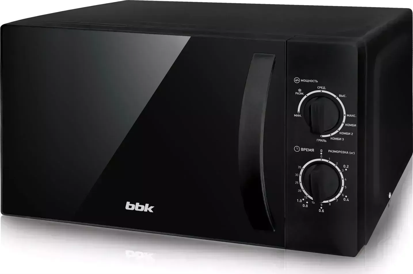 Микроволновая печь BBK 20 MWG-739 M/B чёрный