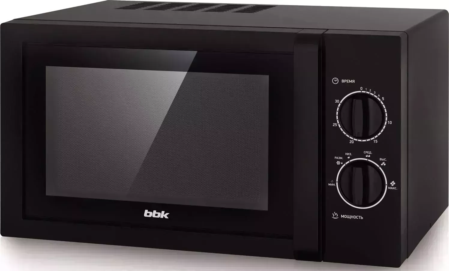 Микроволновая печь BBK 23 MWS-822 M/B черный
