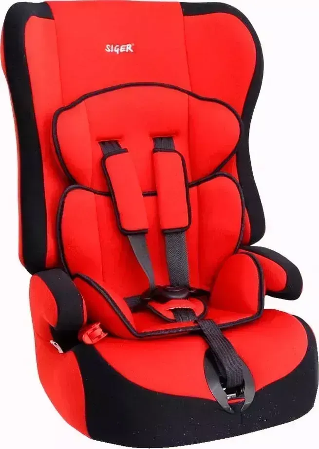 Автокресло SIGER Прайм красный 9-36 кг