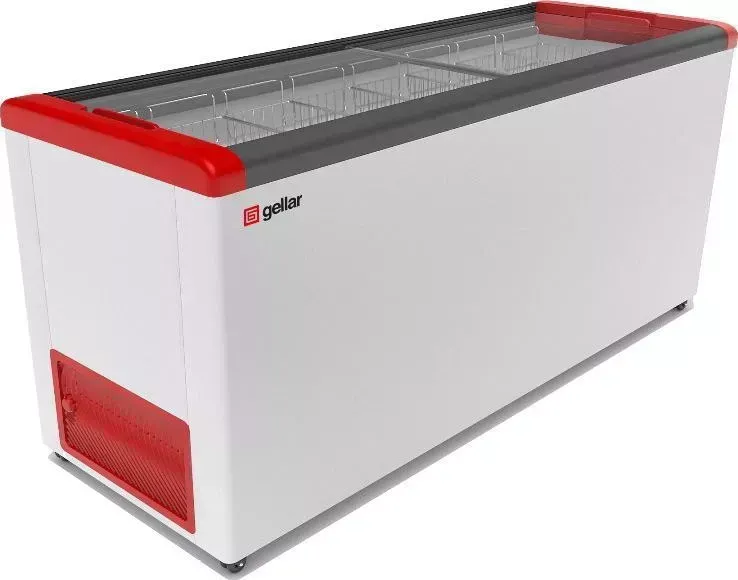 Морозильный ларь Gellar FG 700 C красный