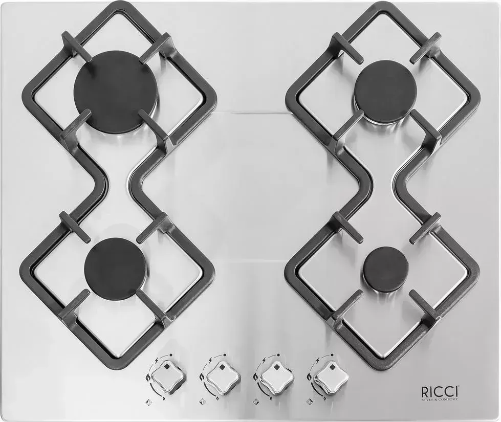 Панель варочная газовая RICCI RGN-KA 4009 IX