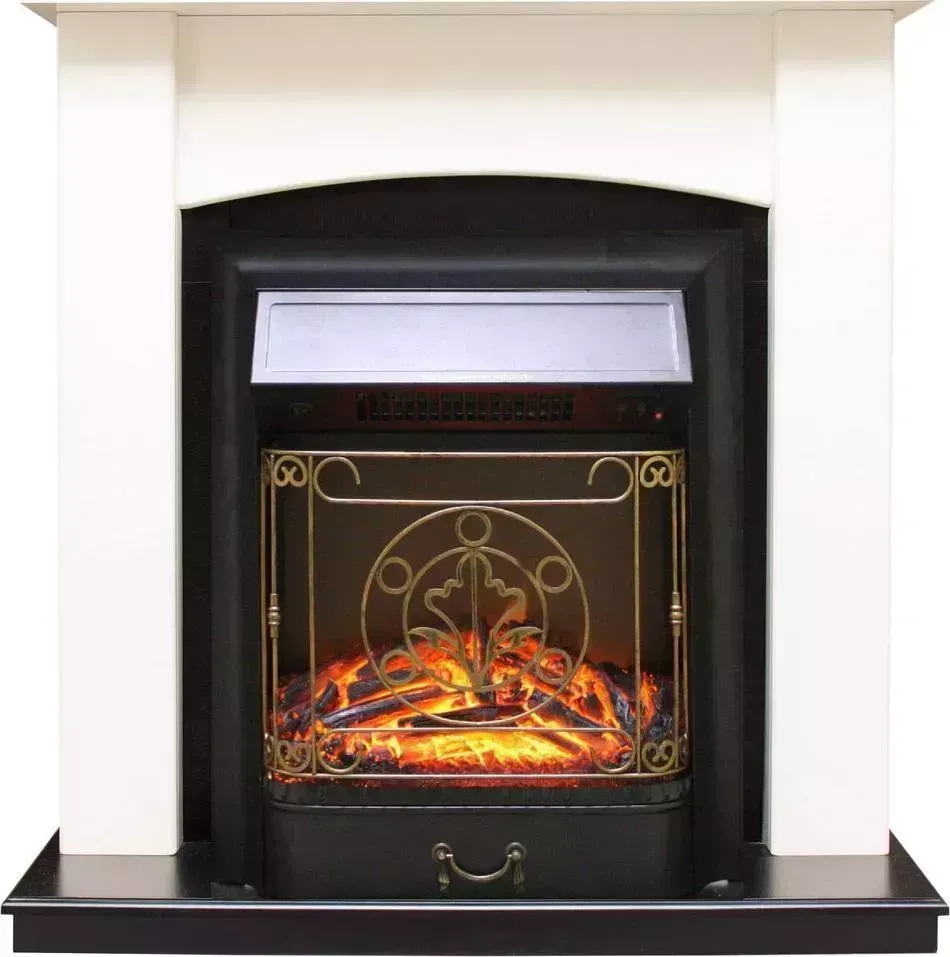 Каминокомплект Royal Flame Baltimore с очагом Majestic BL сл.кость/черный ROYAL
