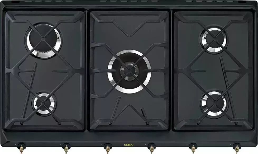 Панель варочная газовая SMEG SRV 896 AOGH