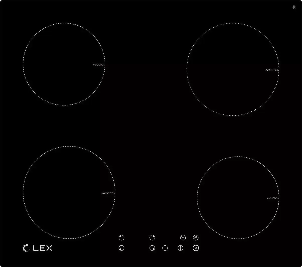 Панель варочная электрическая LEX EVI 640-1 BL