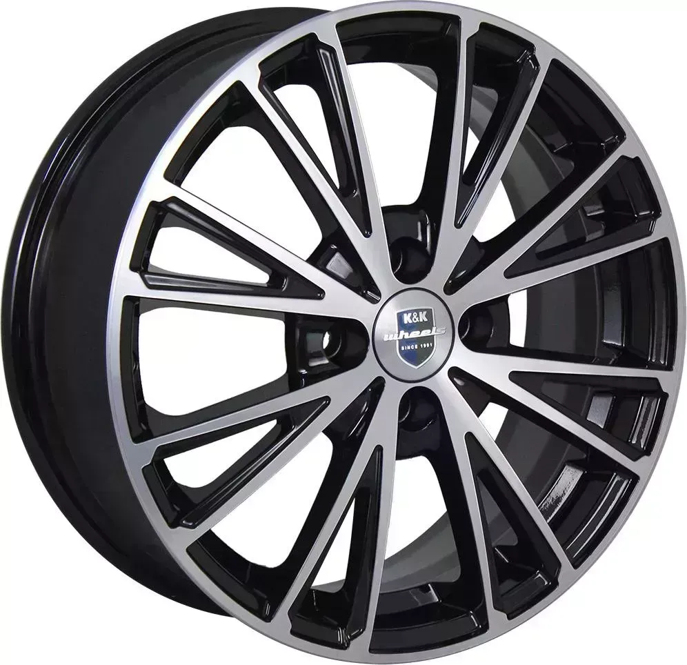 Диск автомобильный КиК Меандр 6X16/4X100 ET40 D67.1 сильвер-SK