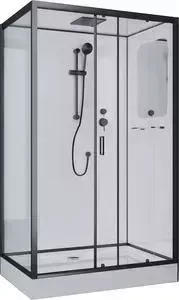 Душевая кабина NIAGARA 120х80х210 правая, тонированные стекла (NG-6912-01QR BLACK)