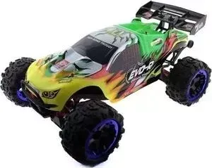 Радиоуправляемый трагги Remo Hobby EVO-R Brushless UPGRADE (зеленая) 4WD 2.4G 1/8 RTR