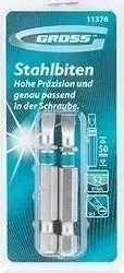 Набор бит GROSS SL5 0х50 сталь S2 2шт (11376)