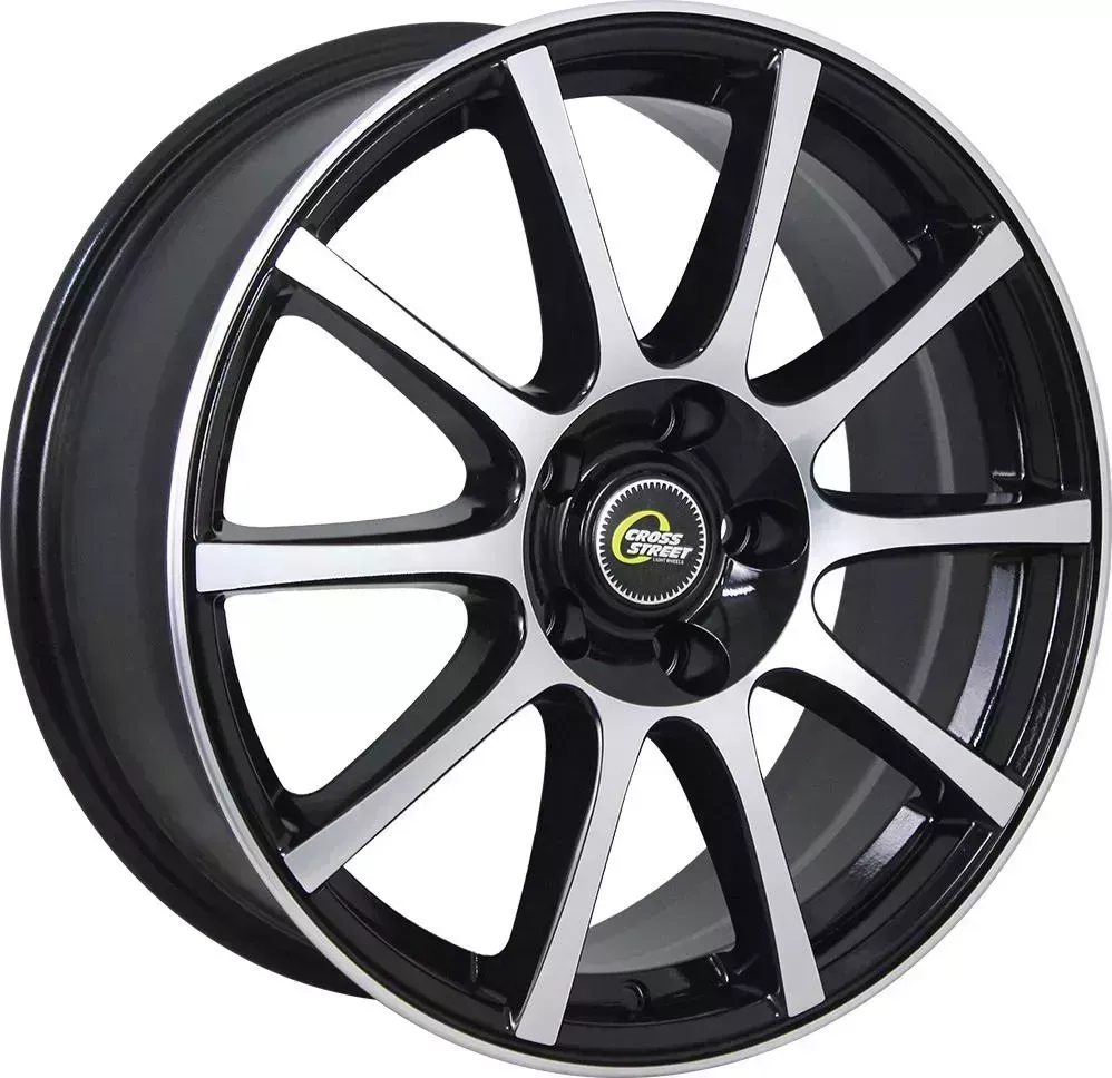 Диск автомобильный CROSS STREET CR-16 CROSS STREET (A1251) 6X15/5X108 ET38 D67.1 BKF