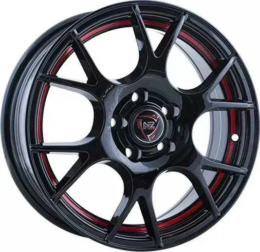 Диск автомобильный РаспродажаУценка F-42 NZ 6X14/4X98 ET35 D58.6 BKBSI*(Дефект ЛКП)