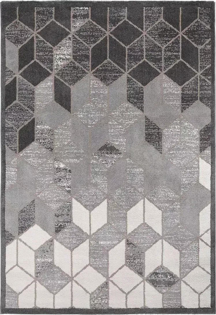 Ковер Синтерос by Tarkett Ковры из Турции Rosta OA269A L.Grey/D.Grey