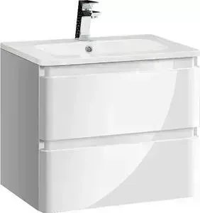 Тумба под раковину Vincea Alba L.White 59,4x47,6 см, белый глянец (VMC-1A600LW)