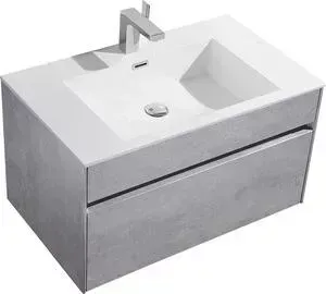 Тумба под раковину Vincea Chiara 80 весная, Cement (VMC-1C800CT)
