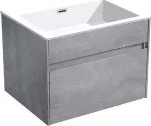 Тумба под раковину Vincea Chiara 60 весная, Cement (VMC-1C600CT)