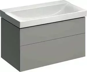 Тумба под раковину Geberit Xeno 90 серый матовый (500.509.00.1)