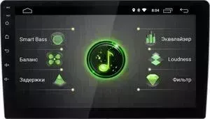 Автомагнитола INCAR Universal 9" DTA-7709U Android 10 /1024*600, wi-fi, DSP