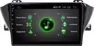 Автомагнитола INCAR Geely Atlas 17+ (DTA-1901) Android 10/1024*600, wi-fi, IPS, BT, 10;, DSP