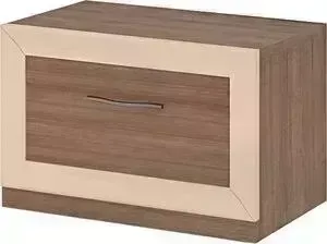 Тумба МЭРДЭС с ящиком ТбЯ ШКо шамони/кофе