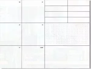 Стеклянный планер универсальный Genglass Design D6080-04
