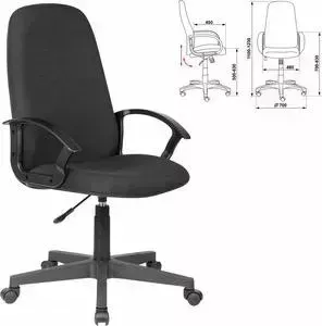 Кресло офисное Brabix Element EX-289 ткань черное 532092