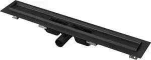 Душевой лоток AlcaPlast для перфорированной решетки, черный матовый (APZ101BLACK-1150)
