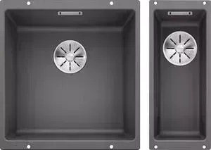 Мойка кухонная Blanco Subline 400-U темная скала (523423, 523397, 225088)